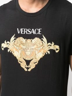 Versace t-shirt à logo Medusa