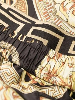 Versace pantalon de jogging à imprimé graphique