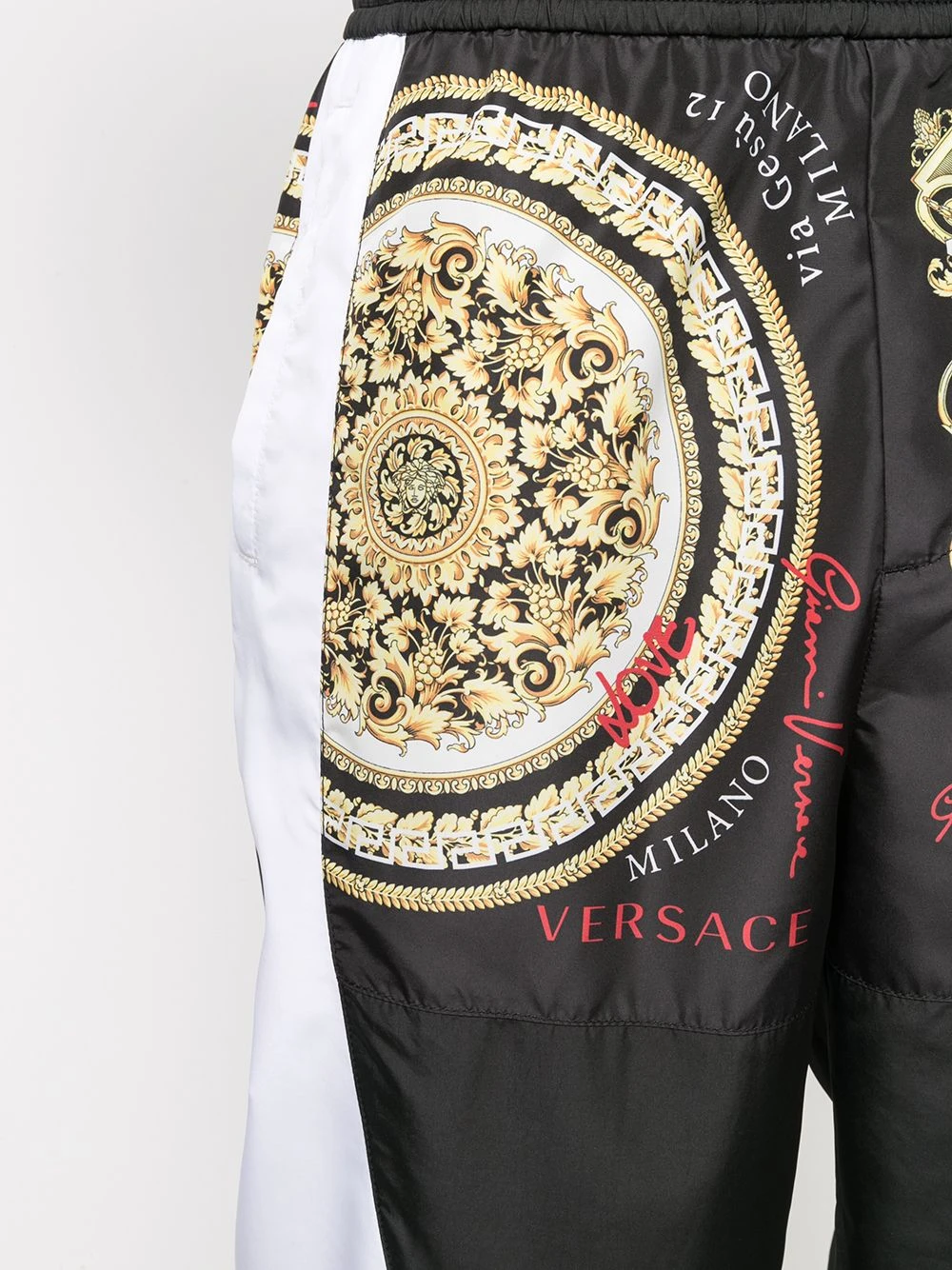 Versace Pantalon de jogging à imprimé baroque Prix Exclusifs pantalons de survêtement homme 7 Versace pantalon de jogging à imprimé baroque