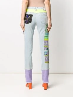 Versace jean à imprimé baroque
