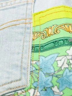 Versace jean à imprimé baroque