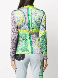 Versace chemise à imprimé Barocco