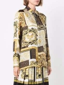 Promos Versace Chemise imprimée chemises femme 9 Versace chemise imprimée