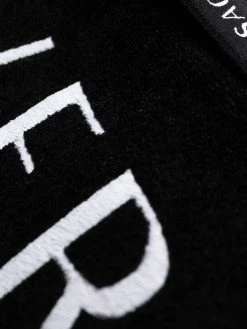 Versace pantalon de jogging à imprimé à rayures