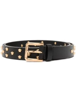 Versace ceinture Medusa en cuir