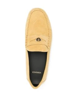 Versace mocassins à plaque logo