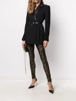 Versace blazer à boutonnière croisée