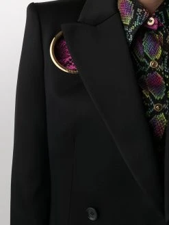 Versace blazer à boutonnière croisée