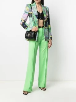 Versace cardigan à coupe crop