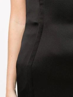 Versace robe courte à design sans manches