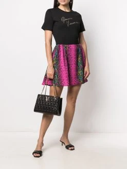 Versace sac cabas matelassé à plaque logo