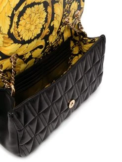 Versace En Remise Sac porté épaule Virtus matelassé sacs porté épaule femme 13 Versace sac porté épaule Virtus matelassé