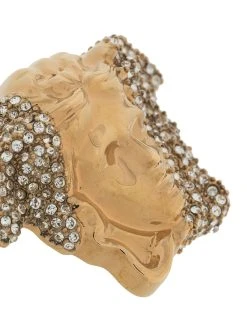 Versace boucles d'oreilles Medusa à ornements en cristal