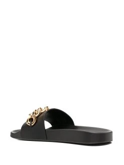 Bonne Qualité Versace Sandales Medusa à détail de chaîne tongs & claquettes femme 8 Versace sandales Medusa à détail de chaîne