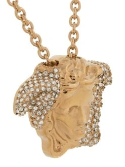 Versace collier Medusa orné de cristaux
