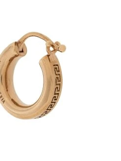 Versace petits anneaux Greca