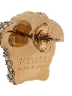 Versace puces d'oreilles Medusa ornées de cristaux