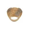 Versace bague Medusa ornée de cristaux