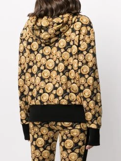 Versace Hoodie à motif Medusa Medallion Marchandise de première qualité hoodies femme 10 Versace hoodie à motif Medusa Medallion