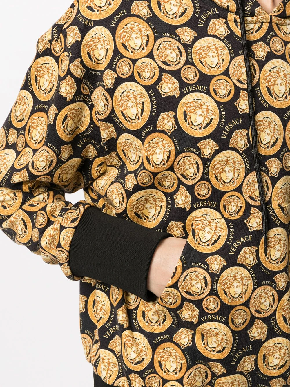 Versace Hoodie à motif Medusa Medallion Marchandise de première qualité hoodies femme 7 Versace hoodie à motif Medusa Medallion