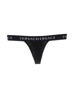 Versace string à bande logo