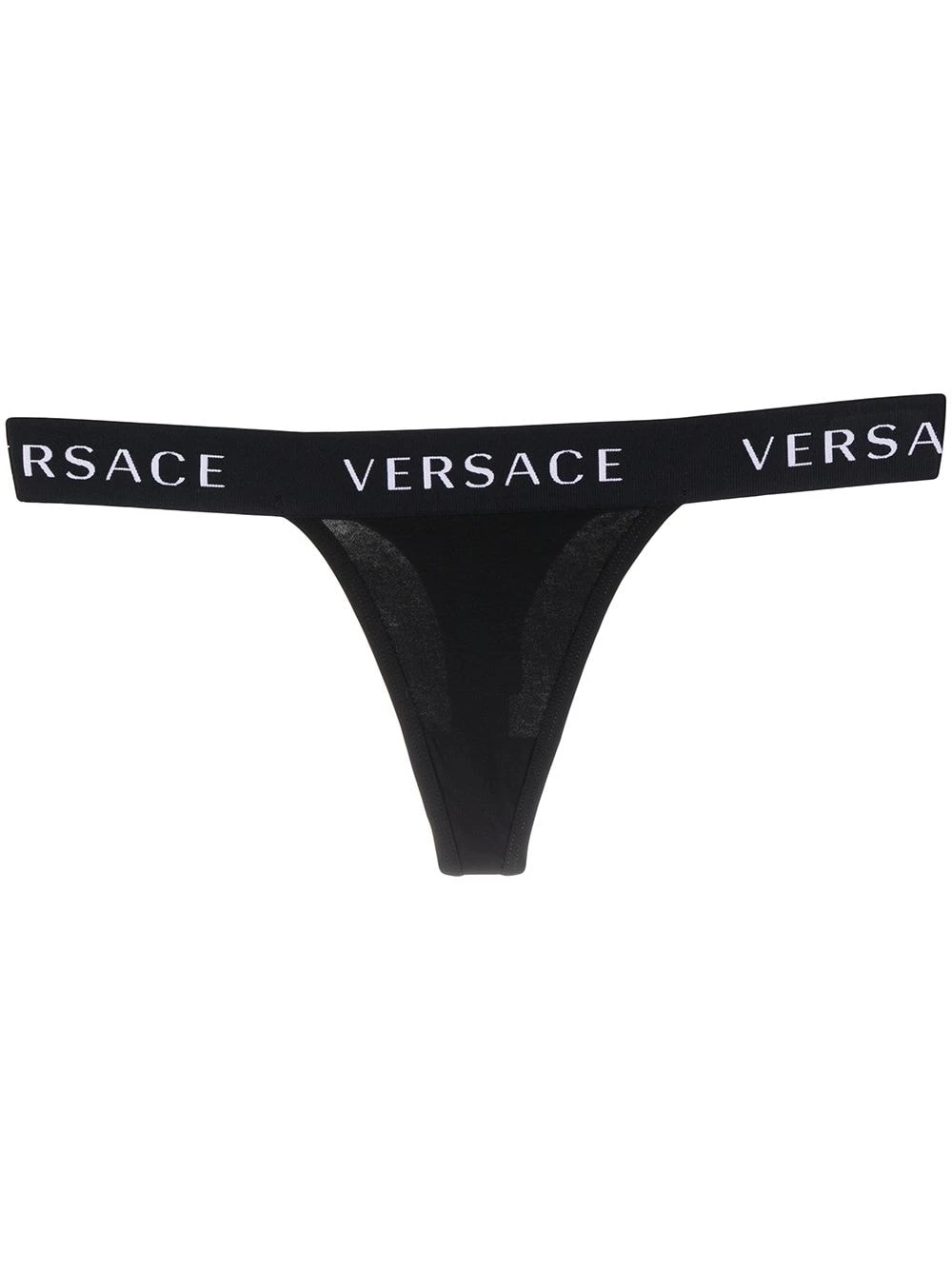 Versace Prix Préférentiel String à bande logo culottes & strings femme 3 Versace string à bande logo