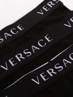 Versace lot de trois boxers à logo