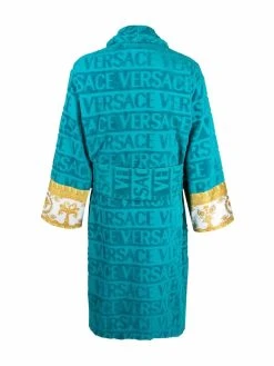 Versace peignoir à logo