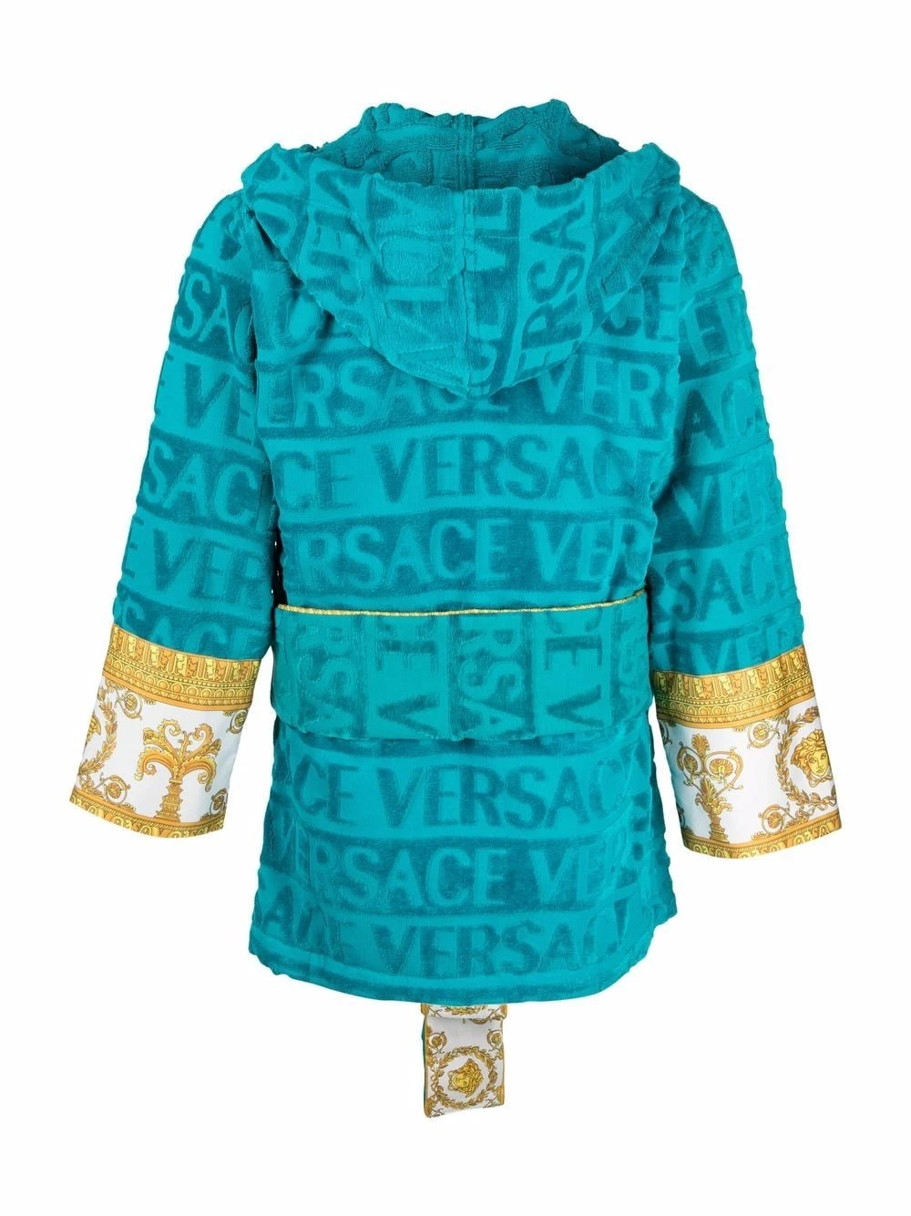 Un Tarif Préférentiel Versace Peignoir à logo serviettes femme 4 Versace peignoir à logo