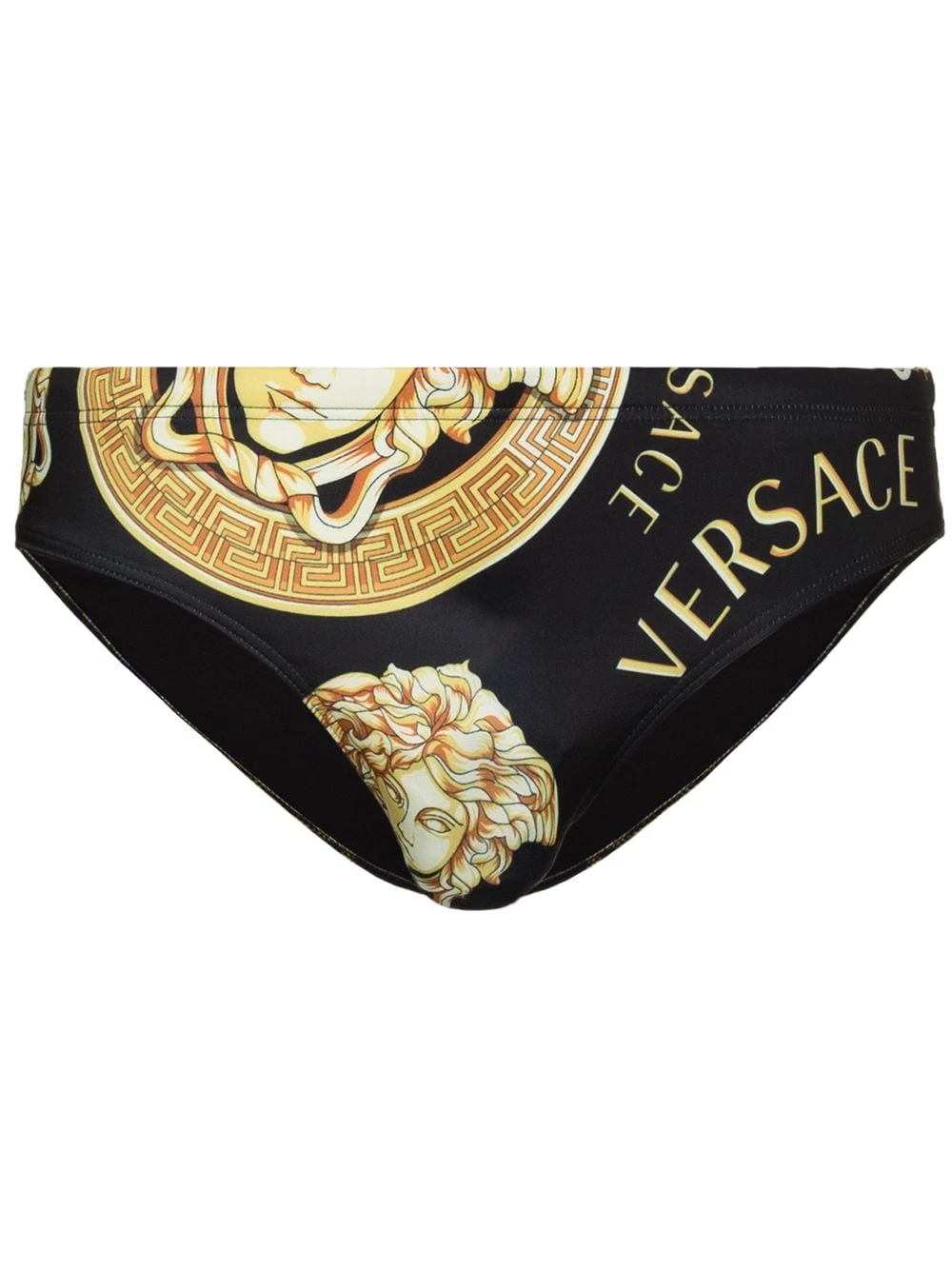 Versace Bas Prix Maillot de bain à logo imprimé slips de bain homme 3 Versace maillot de bain à logo imprimé