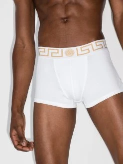 Versace boxer à bords Greca