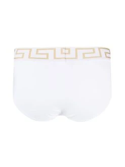 Versace lot de slips à bande Greca