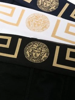 Versace lot de trois boxers Medusa Greca