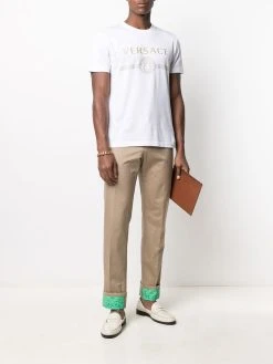 Versace t-shirt à logo imprimé