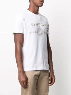 Versace t-shirt à logo imprimé