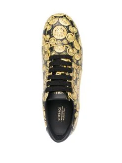 Versace baskets à imprimé Ilus Medusa Amplified