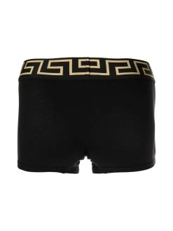 Versace lots de trois boxers à bordures Greca