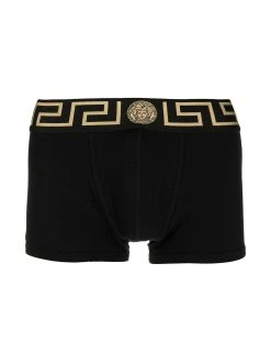 Versace lots de trois boxers à bordures Greca