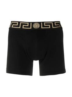 Versace boxer à bande Greca