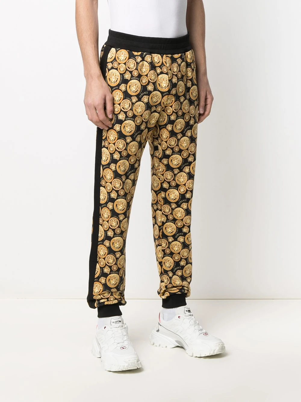 Versace Pantalon de jogging à motif Medusa Prix Abordable pantalons de survêtement homme 5 Versace pantalon de jogging à motif Medusa