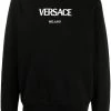 Versace sweat à logo brodé