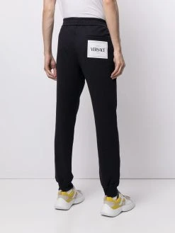 Versace Prix Cassé Pantalon de jogging à patch logo pantalons de survêtement femme 12 Versace pantalon de jogging à patch logo