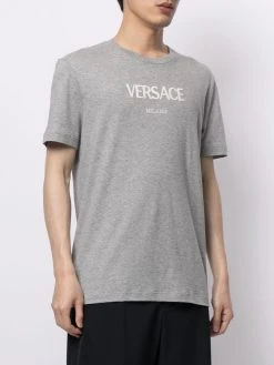 Versace T shirt à logo imprimé Qualité Garantie t-shirts & jerseys femme 11 Versace t-shirt à logo imprimé