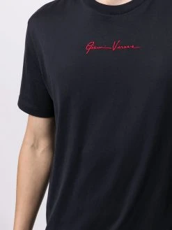 Versace t-shirt à logo brodé