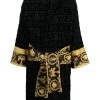 Versace peignoir à imprimé baroque