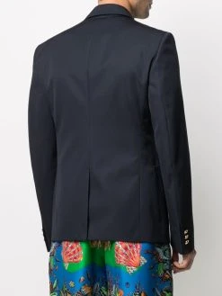 Versace blazer à simple boutonnage