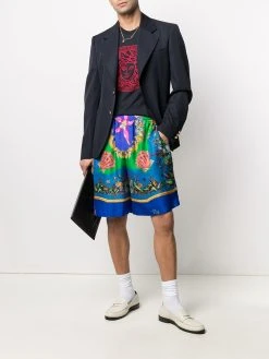 Versace blazer à simple boutonnage