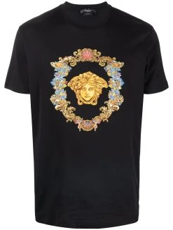 Versace t-shirt à broderies Medusa Trésor