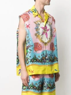 Versace chemise à imprimé Trésor de la Mer
