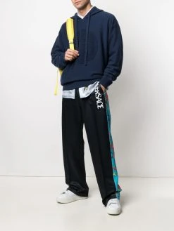 Versace pantalon de à bandes Trésor De La Mer